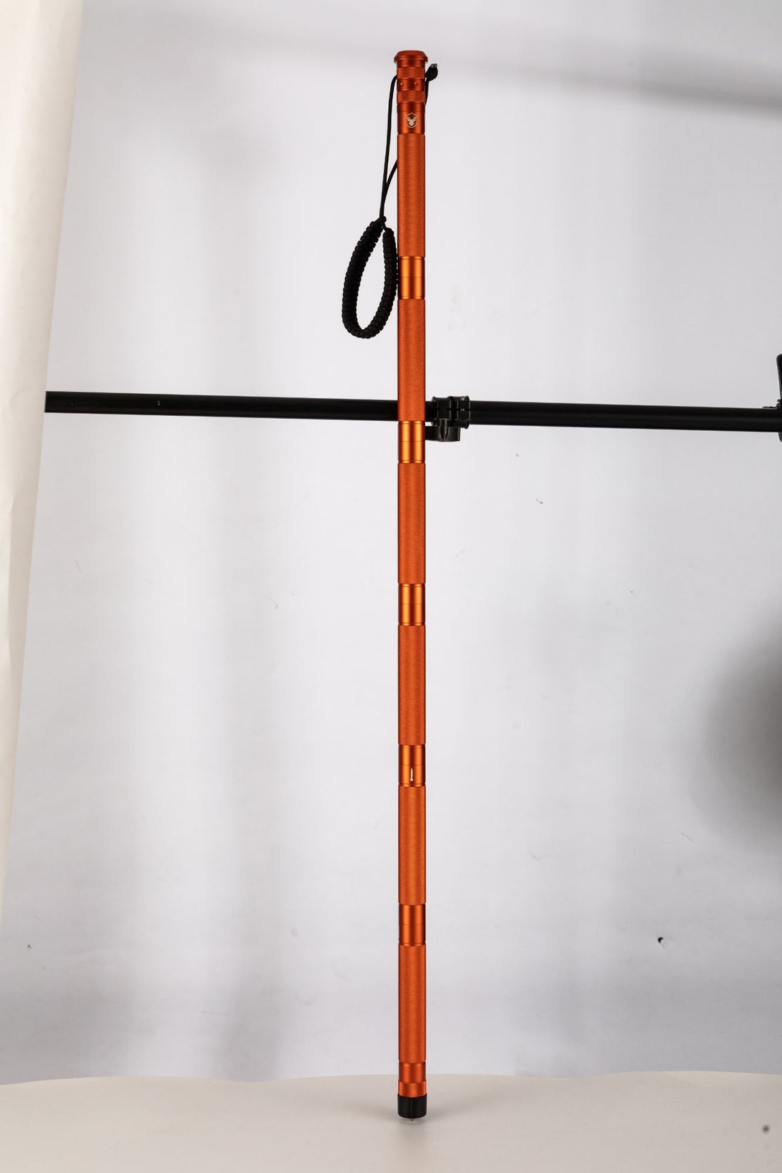 Tactical hiking stick with survival and self-defense gear